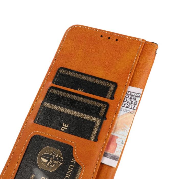 KHAZNEH - KHAZNEH Xiaomi 17 Pro Max Plånboksfodral Konstläder - Roséguld