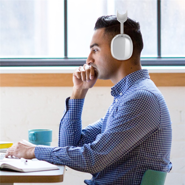 AHASTYLE - AHASTYLE AirPods Max Hörlursskal TPU PT-LC07 - Transparent