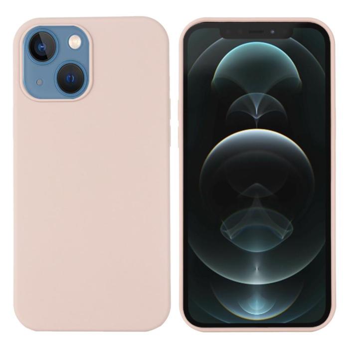 A-One Brand - MagSafe Liquid Silicone Skal iPhone 13 - Rosa