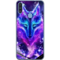 Gustaf - Mobilskal till Samsung Galaxy A11 med Neon Varg