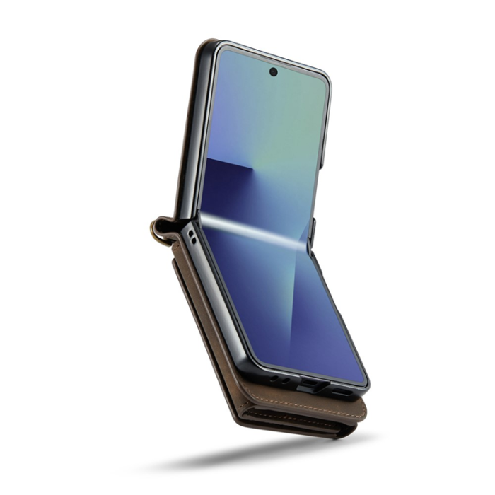 DG.MING - DG.MING Galaxy Z Flip 7 Mobilskal Detachable M2 - Kaffe