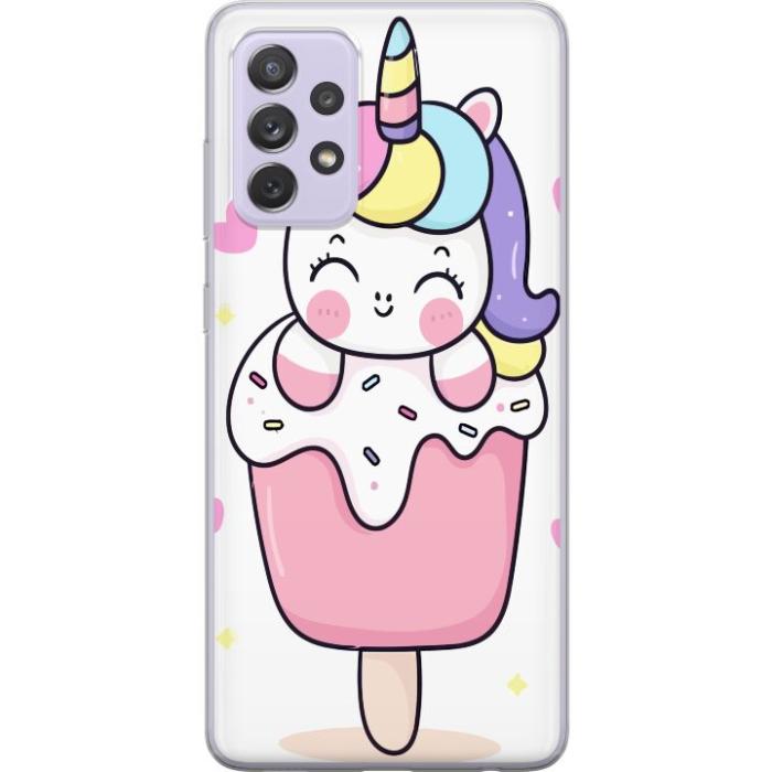 iSecrets - Mobilskal till Samsung Galaxy A52s 5G med Glad enhörning