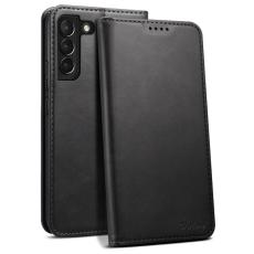SUTENI - SUTENI Läder Fodral Galaxy S22 Plus 5G - Svart