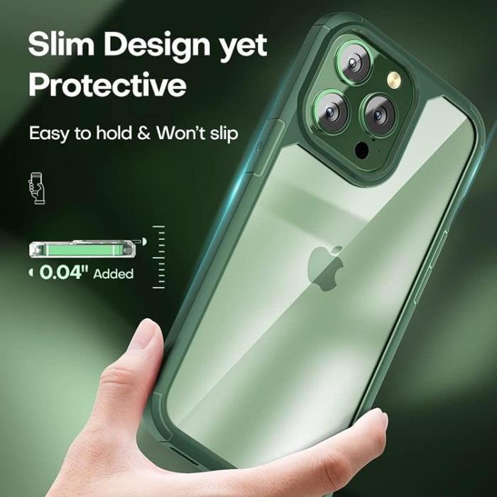 Boom of Sweden - [6in1] Boom iPhone 13 Pro Skal - Kameralinsskydd - Härdat Glas - MagSafe Ring