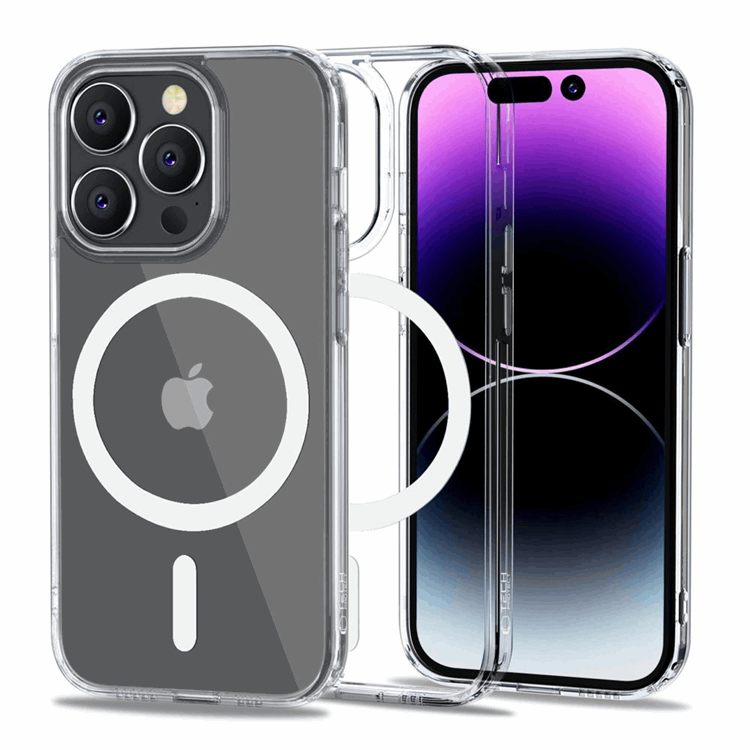 Tech-Protect iPhone 14 Pro Magsafe Skal Flexair Hybrid - Clear | 2353 | AlltMobil