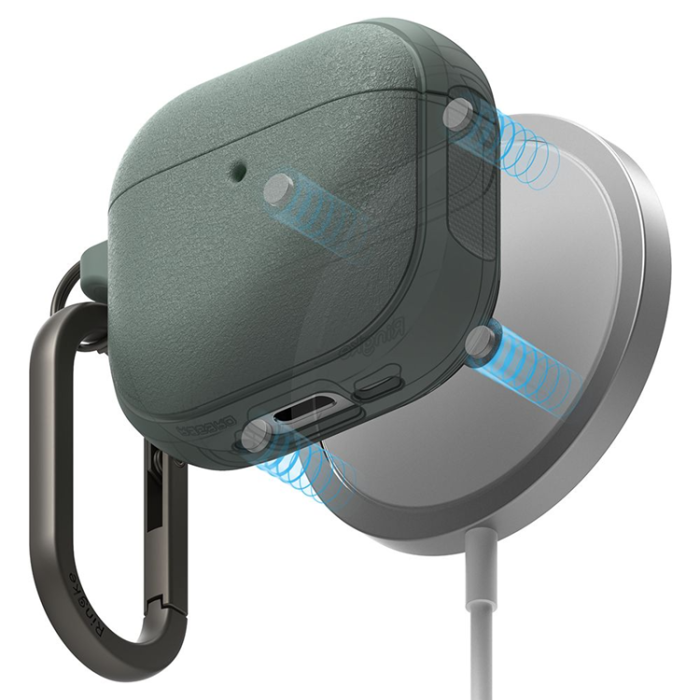 Ringke - Ringke Airpods 4 Skal Onyx Mgasafe Magnetic - Sage Grön