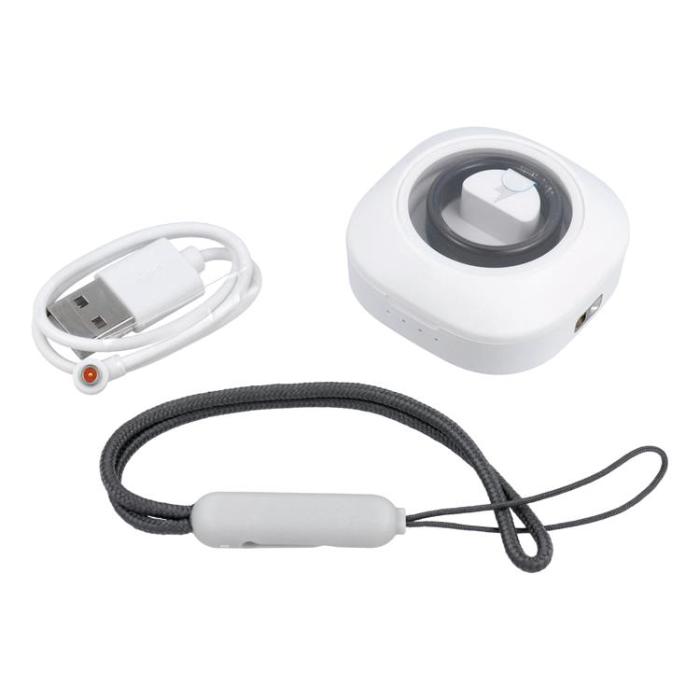 OEM - Smart Ring Med Laddningsbox - Storlek 12 (21.4mm)  - Svart