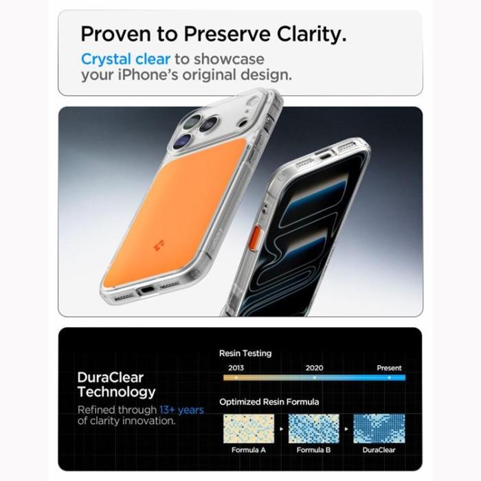 Spigen - Spigen Mobilskal För iPhone 18 Pro/17 Pro Magsafe Ultra Hybrid T