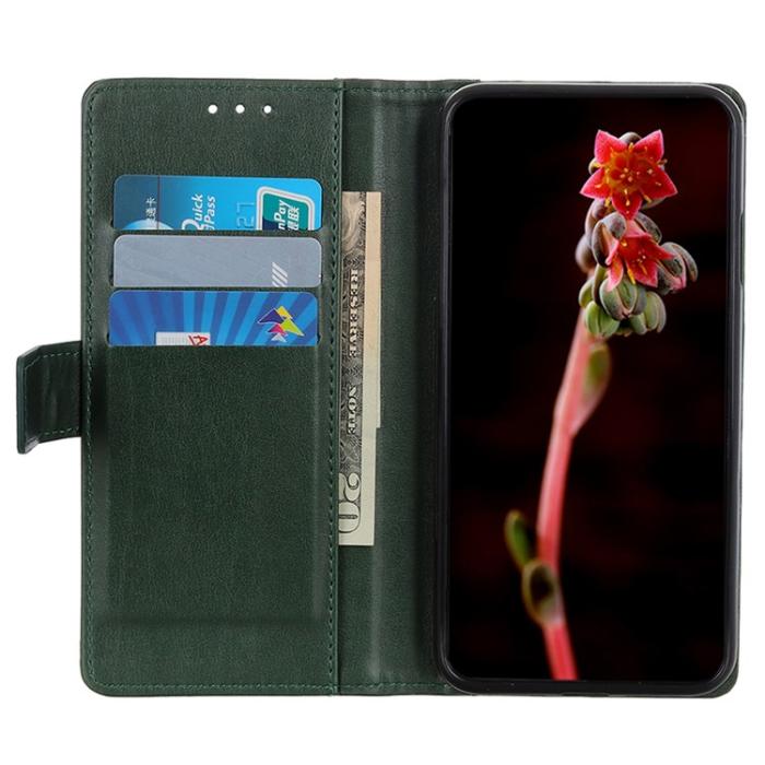 A-One Brand - Google Pixel 7 Plånboksfodral PU Läder - Grön