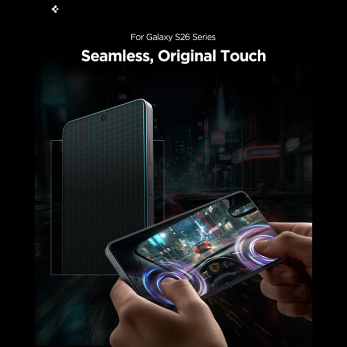 Spigen - [2-Pack] Spigen Skärmskydd Härdat Glas För Galaxy S26 Ultra - Clear