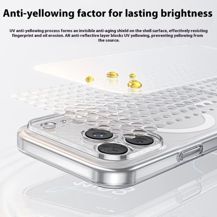 Benks - Benks iPhone 17 Pro Max Mobilskal MagSafe Ultra Thin - Transparent