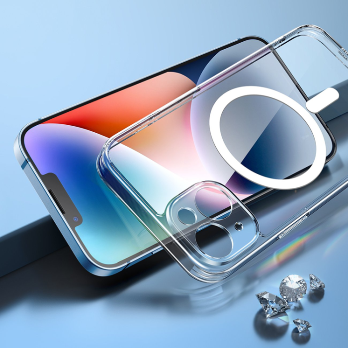 Ugreen - Ugreen iPhone 14 Plus Skal MagSafe Classy Gel - Transparent
