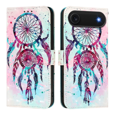 A-One Brand - iPhone Air Pl&aring;nboksfodral Printing Pattern Med Strap