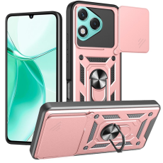 A-One Brand - Honor 400 Lite 5G Mobilskal Kickstand - Rosa Guld