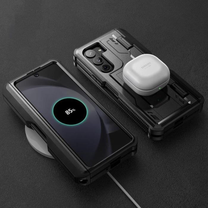 Tech-Protect - Tech-Protect Galaxy Z Fold 5 Mobilskal Kevlar Pro - Svart