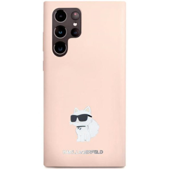 KARL LAGERFELD - Karl Lagerfeld Galaxy S23 Ultra Mobilskal Silikon Choupette
