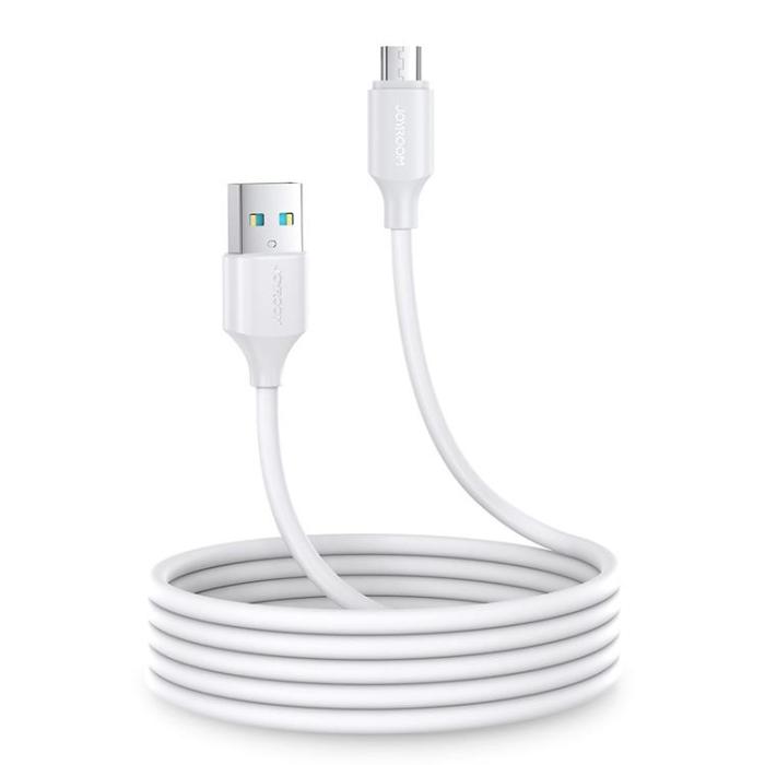 UTGATT1 - Joyroom USB-A Till Micro USB 480Mb/S Kabel 2m - Vit