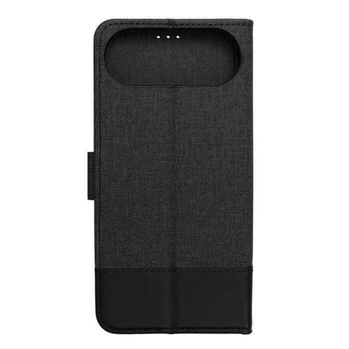 A-One Brand - iPhone 17 Pro Max Plånboksfodral Gomma - Svart