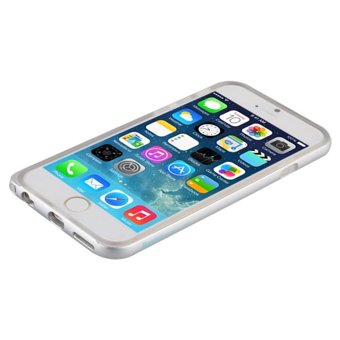 BASEUS - BASEUS Fusion Combo Skal till Apple iPhone 6 / 6S - Silver