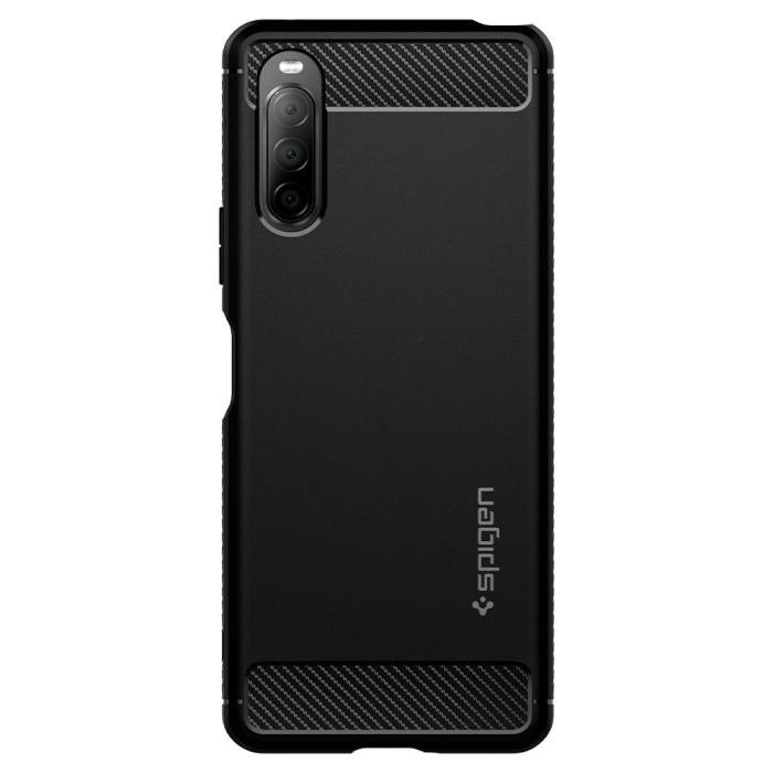 UTGATT5 - SPIGEN Rugged Armor Sony Xperia 10 II - Matte Black