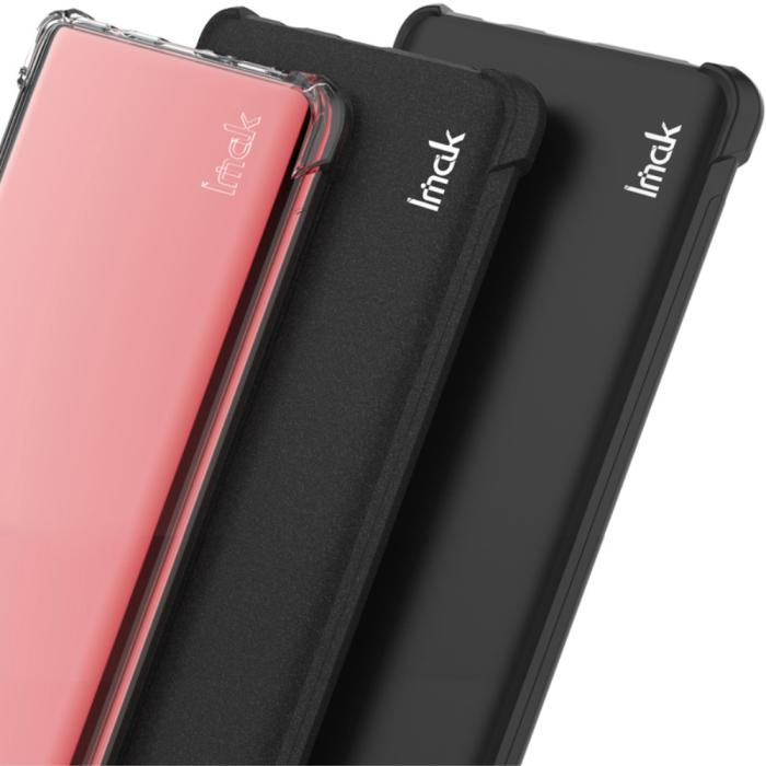 Imak - IMAK TPU Skal + Skärmskydd Sony Xperia 10 II - Metal Black