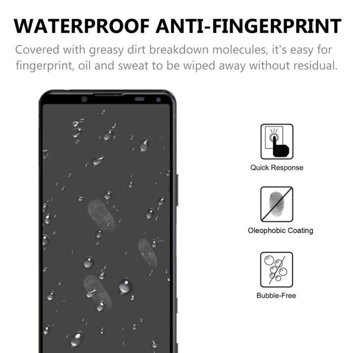 OEM - Mobilskal och Härdat glas Xiaomi Poco X3 / X3 Pro / X3 NFC - Svart