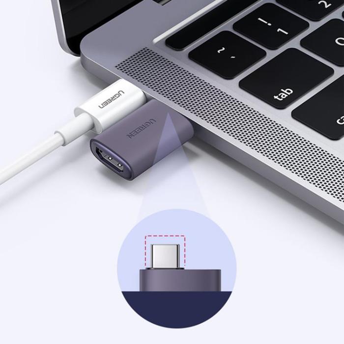 Ugreen - UGreen Adaptrar USB-C Till HDMI - Grå