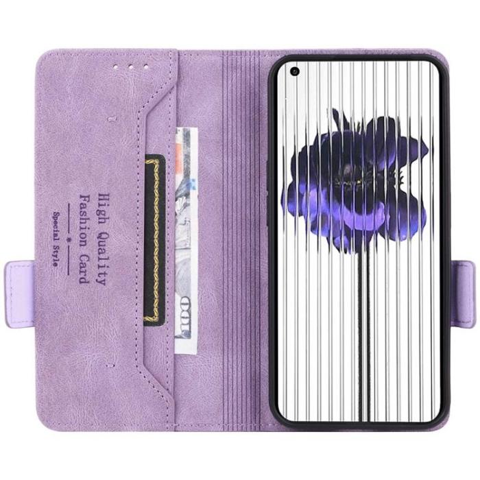 A-One Brand - Nothing Phone 1 Plånboksfodral Decor - Lila