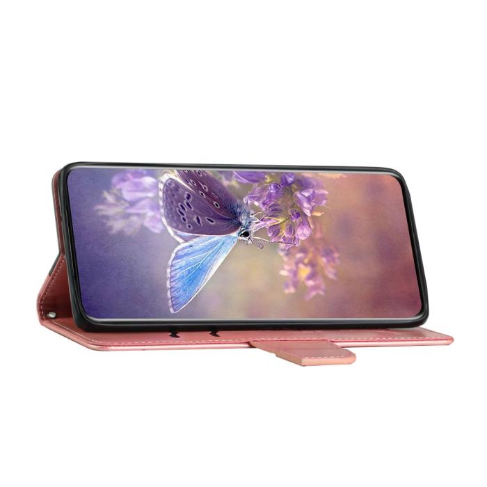 OEM - Fjärilar iPhone 7/8/SE 2020/SE 2022 Plånboksfodral - Rose Gold
