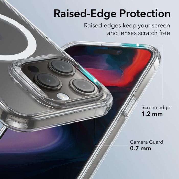 UTGATT - ESR iPhone 15 Pro Mobilskal Magsafe CH Halolock - Clear