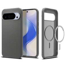 Spigen - Spigen Google Pixel 10 Pro XL Mobilskal Magsafe Liquid Air - Marble Grå