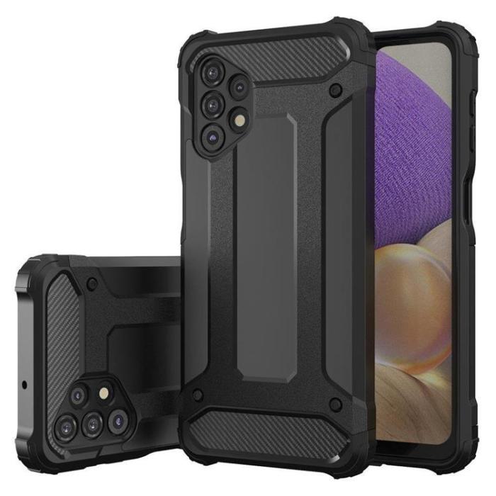 OEM - Galaxy A73 Skal Hybrid Armor Tough Rugged - Blå