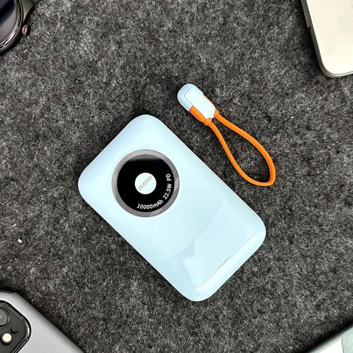 Dudao - Dudao Powerbank 10000mAh 22.5W USB-A/USB-C - Blå
