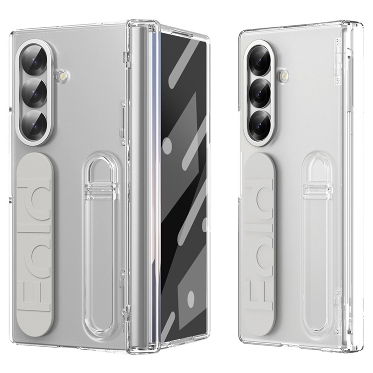 Galaxy Z Fold 7 Mobilskal Kickstand Armband - Transparent | 2353 | AlltMobil