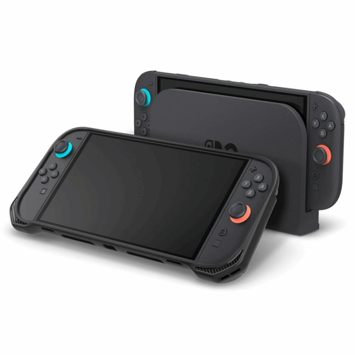 Spigen - Spigen Nintendo Switch 2 Skal Rugged Armor - Matt Svart