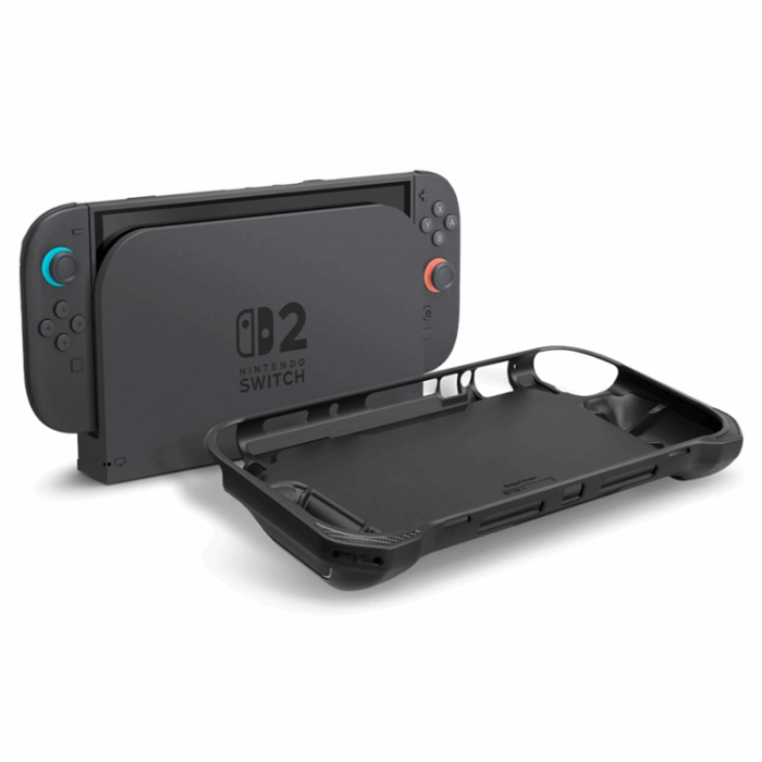 Spigen - Spigen Nintendo Switch 2 Skal Rugged Armor - Matt Svart