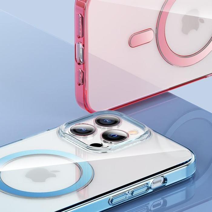 UTGATT - Kingxbar iPhone 13 Pro Skal Magsafe PQY Pure - Grå