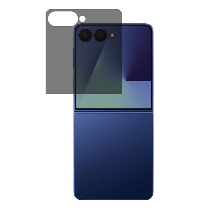 A-One Brand - Galaxy Z Flip 7 Plastfilm Skärmskydd Privacy - Svart