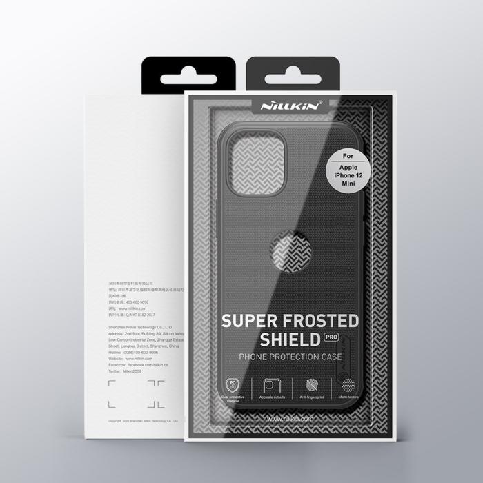 UTGATT1 - Nillkin Super Skal iPhone 12 Mini - Svart