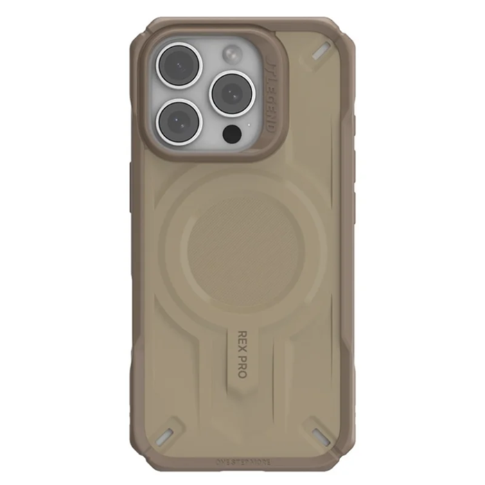 A-One Brand - JTLEGEND REX iPhone 16 Pro Max Mobilskal Magsafe Shockproof - Khaki