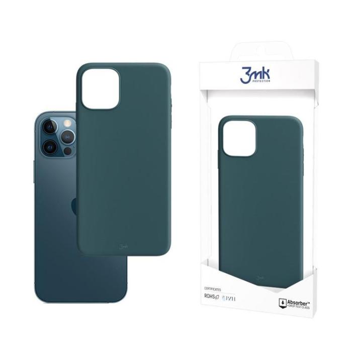 3MK - 3MK iPhone 12/12 Pro Skal Libbsticka Matt - Grön