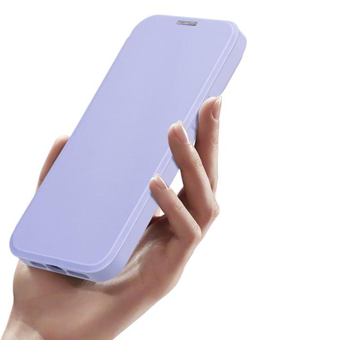 Dux Ducis - Dux Ducis iPhone 14 Plånboksfodral Magsafe Skin X Pro - Lila