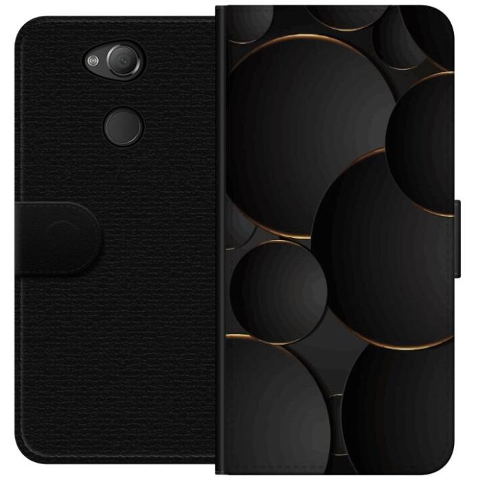 iSecrets - Plånboksfodral till Sony Xperia XA2 med Lyxig Cirklar