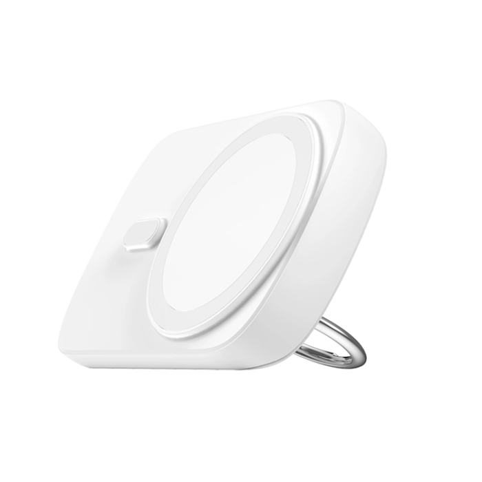 Joyroom - Joyroom Trådlös Powerbank Magsafe 6000mAh 20W Med Ringhållare - Vit