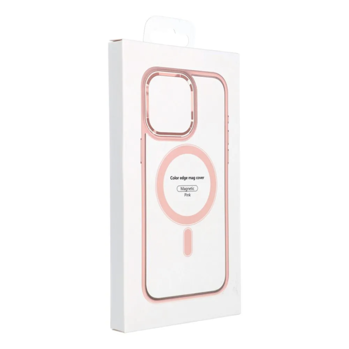 OEM - iPhone 16 Plus Mobilskal Magsafe Color Edge - Rosa