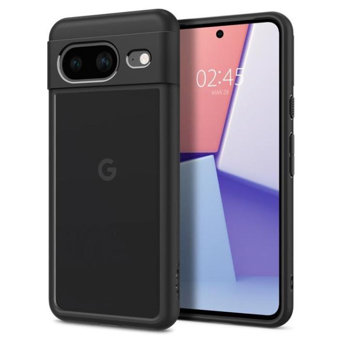 Spigen - Spigen Google Pixel 8 Mobilskal Ultra Hybird - Matte Svart
