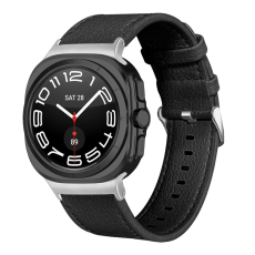 A-One Brand - Galaxy Watch 8 (40mm/44mm) 8 Classic (46mm) Armband Äkta Läder