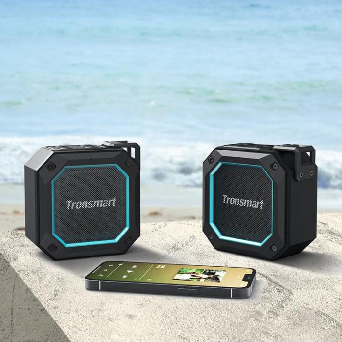 Tronsmart - Tronsmart Groove 2 Trådlösa Bluetooth Högtalare 10W - Svart