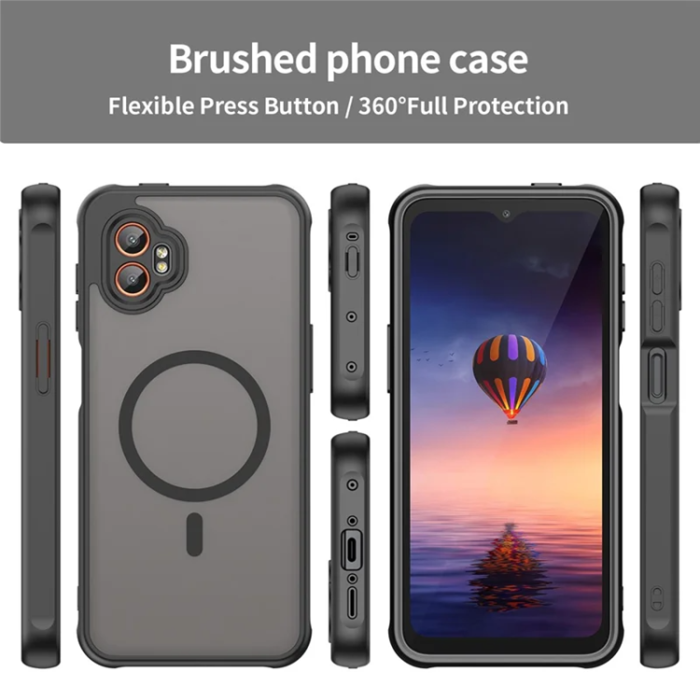 A-One Brand - Galaxy XCover 7 Pro Mobilskal MagSafe Anti Drop - Svart