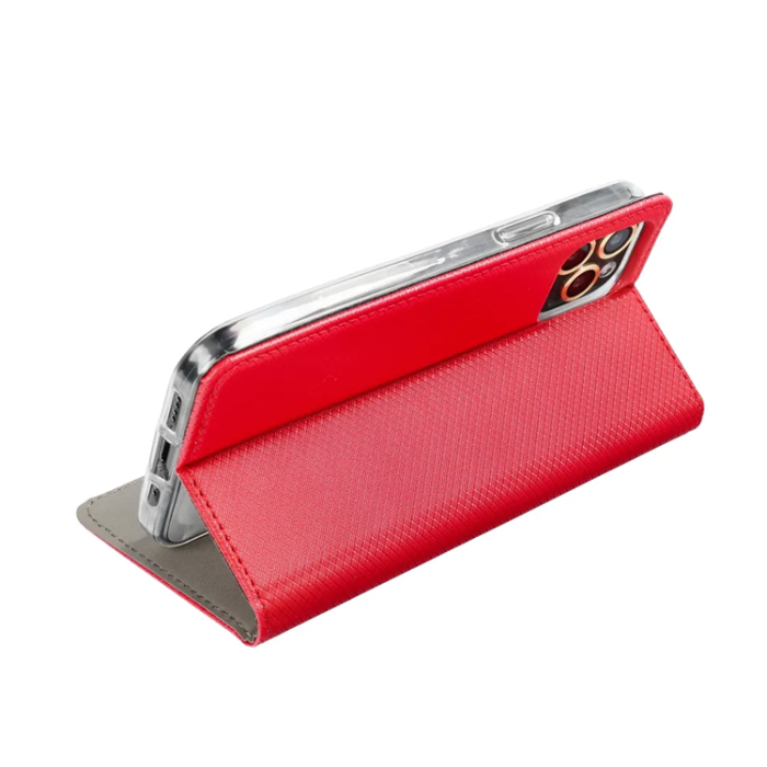 OEM - Xiaomi Redmi 14C Plånboksfodral Smart - Röd